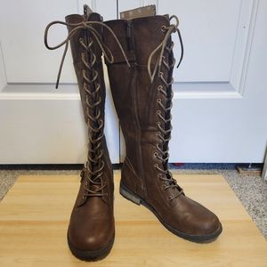 Forever knee high boots